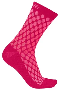 Castelli Sfida 13 Sock Brilliant Pink/Fuchsia L/XL Cyklo ponožky