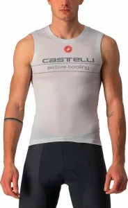 Castelli Active Cooling Sleeveless Silver Gray XS Tielko