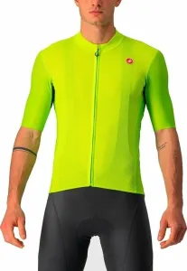 Castelli Endurance Elite Jersey Electric Lime XL Dres