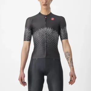 CASTELLI Cyklistický dres s krátkym rukávom - AERO PRO W - čierna