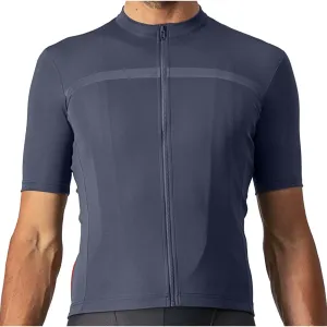 CASTELLI Cyklistický dres s krátkym rukávom - CASTELLI CLASSIFICA - modrá