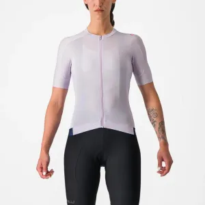 CASTELLI Cyklistický dres s krátkym rukávom - ESPRESSO W - fialová