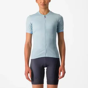 CASTELLI Cyklistický dres s krátkym rukávom - LIBERA - svetlo modrá