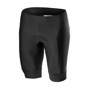 CASTELLI Cyklistické nohavice krátke bez trakov - ENTRATA - čierna