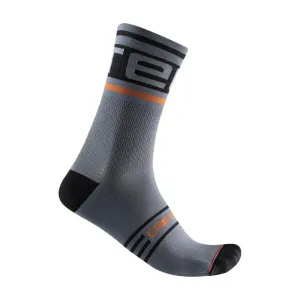CASTELLI Cyklistické ponožky klasické - PROLOGO 15 - modrá #7254821