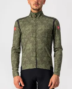 CASTELLI Cyklistická zateplená bunda - PERFETTO ROS UNLIMTD - zelená