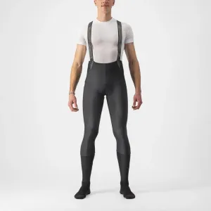 CASTELLI Cyklistické nohavice dlhé s trakmi - SEMIFREDDO - čierna #7257832