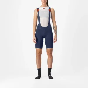 CASTELLI Cyklistické nohavice krátke s trakmi - PREMIO BLACK - modrá #7257839