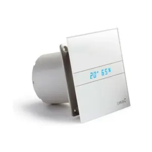 CATA - E-150 GTH kúpeľňový ventilátor axiálny s automatom, 10W/19W, potrubie 150, bie 00902200