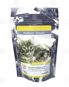 FeliGum Struvit žuvacie tablety pre psy a mačky 160g - 80tbl