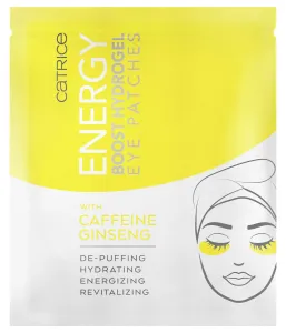 Catrice Energy Boost Hydrogel Eye Patches 1 ks maska na oči na veľmi suchú pleť; výživa a regenerácia pleti; na rozjasnenie pleti
