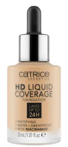 Catrice HD Liquid Coverage 24H 30 ml make-up pre ženy 036 Hazelnut Beige