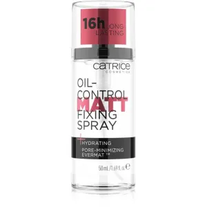 Catrice Oil-Control Matt Fixing Spray 50 ml fixátor make-upu pre ženy