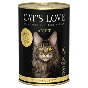 Výhodné balenie Cat's Love 24 x 400 g - kuracie