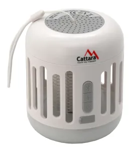 Cattara Nabíjacie bluetooth svietidlo s lapačom hmyzu Music cage, 60 lm