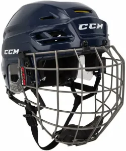 CCM TACKS 310C SR COMBO Hokejová prilba, tmavo modrá, veľkosť