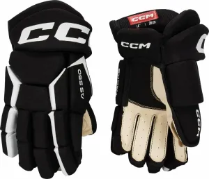 CCM TACKS AS 550 SR Hokejové rukavice, čierna, veľkosť 13
