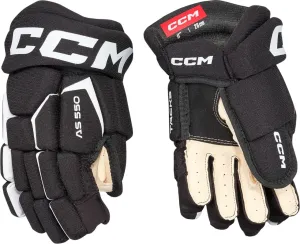 CCM Tacks AS 580 JR 11 Black/White Hokejové rukavice