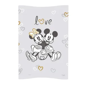 CEBA BABY prebaľovacia podložka mäkká Cosy 50 × 70 cm, Disney Minnie & Mickey Grey