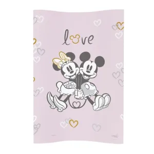 CEBA BABY prebaľovacia podložka mäkká Cosy 50 × 70 cm, Disney Minnie & Mickey Pink