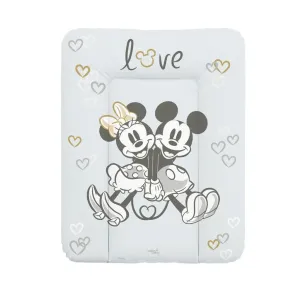CEBA BABY prebaľovacia podložka mäkká na komodu 50 × 70 cm, Disney Minnie & Mickey Grey