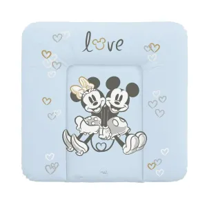 CEBA BABY prebaľovacia podložka mäkká na komodu 75 × 72 cm, Disney Minnie & Mickey Blue