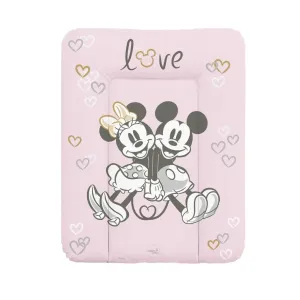 CEBA BABY prebaľovacia podložka mäkká na komodu 50 × 70 cm, Disney Minnie & Mickey Pink