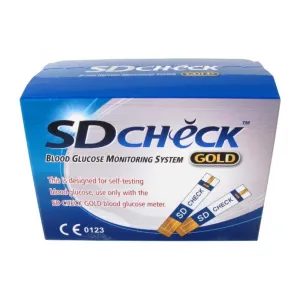 Testovacie prúžky pre glukomer SD-CHECK GOLD 50ks