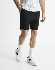 Celio Cotton Shorts Bonepsey - Men #663099