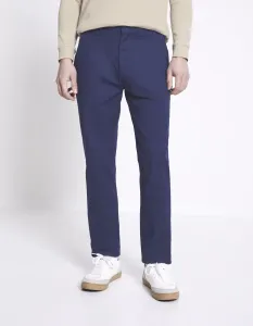 Tmavomodré pánske chino nohavice Celio Norabo premium #629165