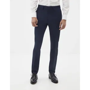 Tmavomodré oblekové nohavice Celio Rodiamond #5943518