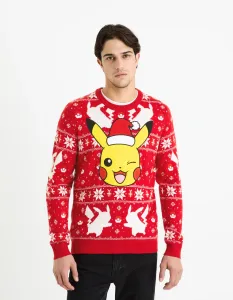 Celio Christmas Sweater Pokémon - Men's