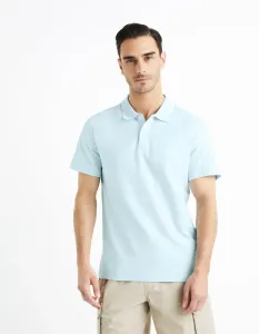 Celio Cotton Polo T-Shirt Feflame - Men #8796222