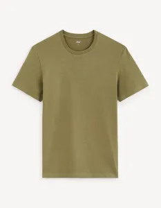 CELIO TEBASE Pánske tričko, khaki, veľkosť #9083315