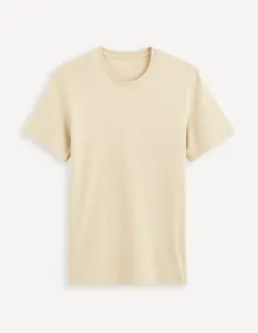 Celio Cotton T-Shirt Tebase - Men #9159648