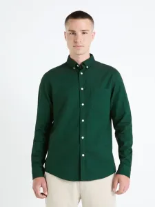 Celio Daxford Košeľa Zelená #7878145