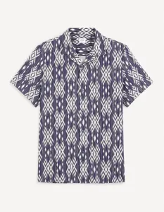 Celio Patterned Shirt Gakat - Men's #9503704