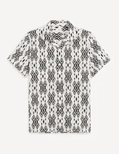 Celio Patterned Shirt Gakat - Men's