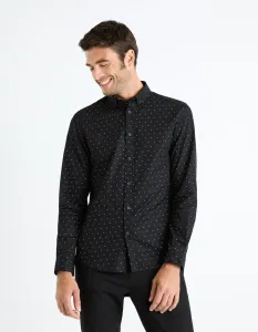 Celio Patterned slim shirt Faoport - Men's