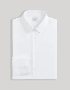 Biela pánska formálna košeľa Celio Varegu #5474604