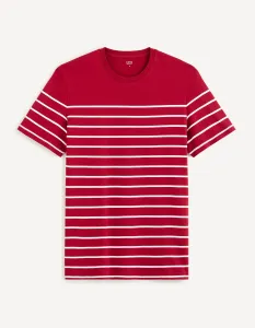 Celio Striped T-Shirt Bebaser - Men #7623735