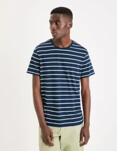 Celio Striped T-shirt Gebaser - Men #9163904