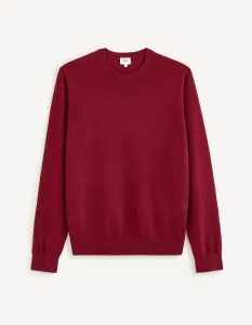 CELIO SEMERIROND Pánsky sveter, červená, veľkosť #8037300