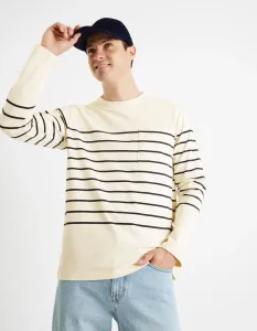 Celio Striped T-shirt Veboxmlr - Men #7156758