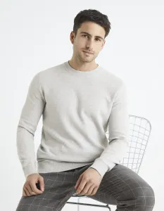 Celio Sweater Bepic with round neckline - Men #4922517