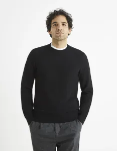 CELIO BEPIC Pánsky sveter, čierna, veľkosť #438120