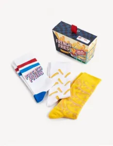 Ponožky v darčekovom balení, 3 páry Farba