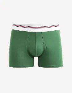 Boxerky pre mužov Celio - zelená, biela, červená