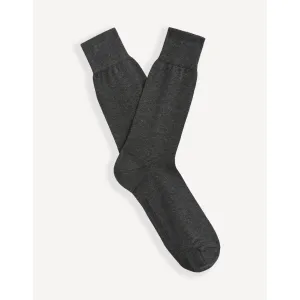 Tmavošedé ponožky Celio Sicosse #1064099