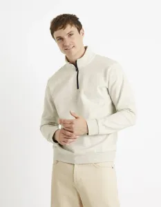 Celio Sweater Cechinzip with stand-up collar - Men